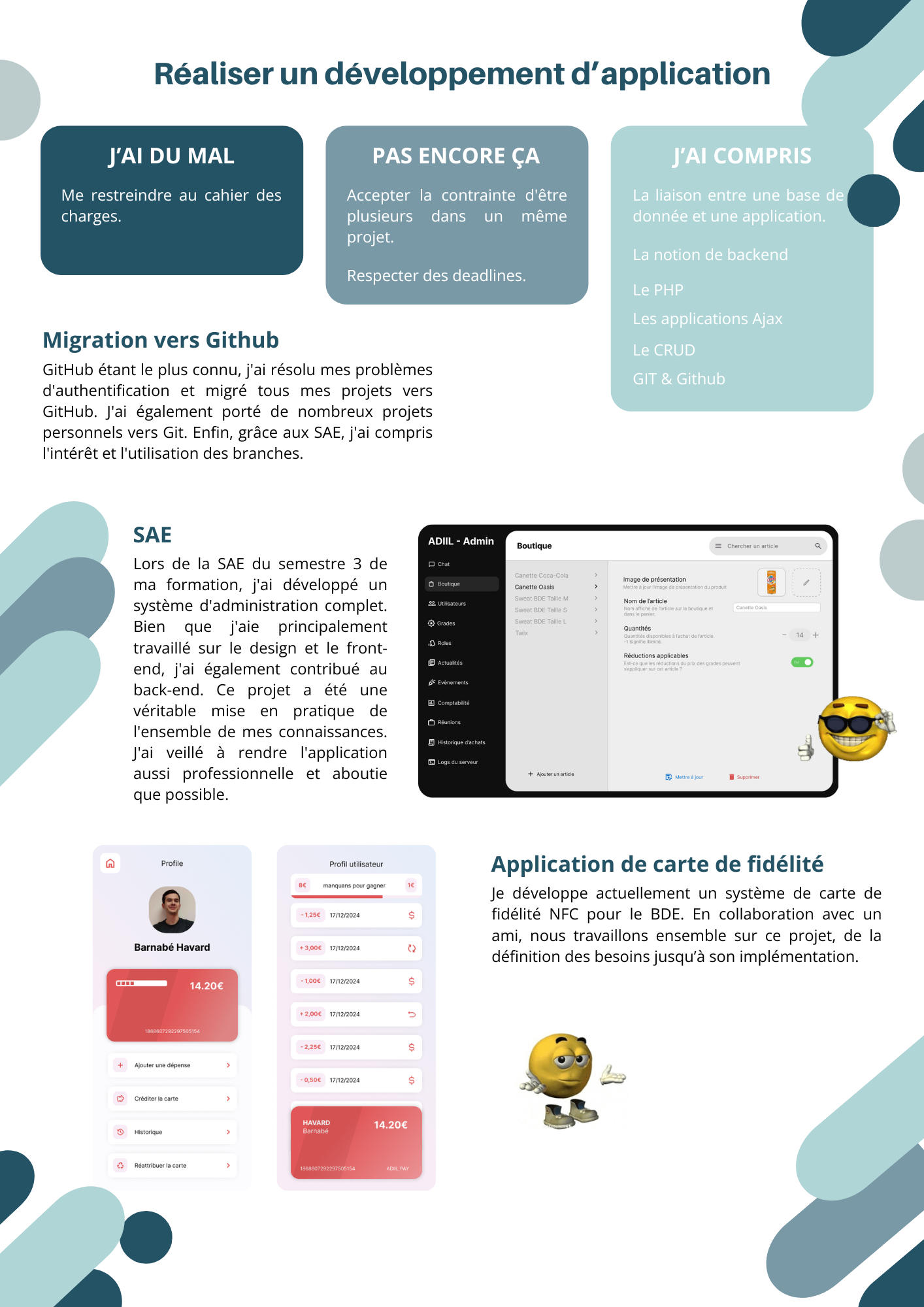 Infographe de la compétence 1