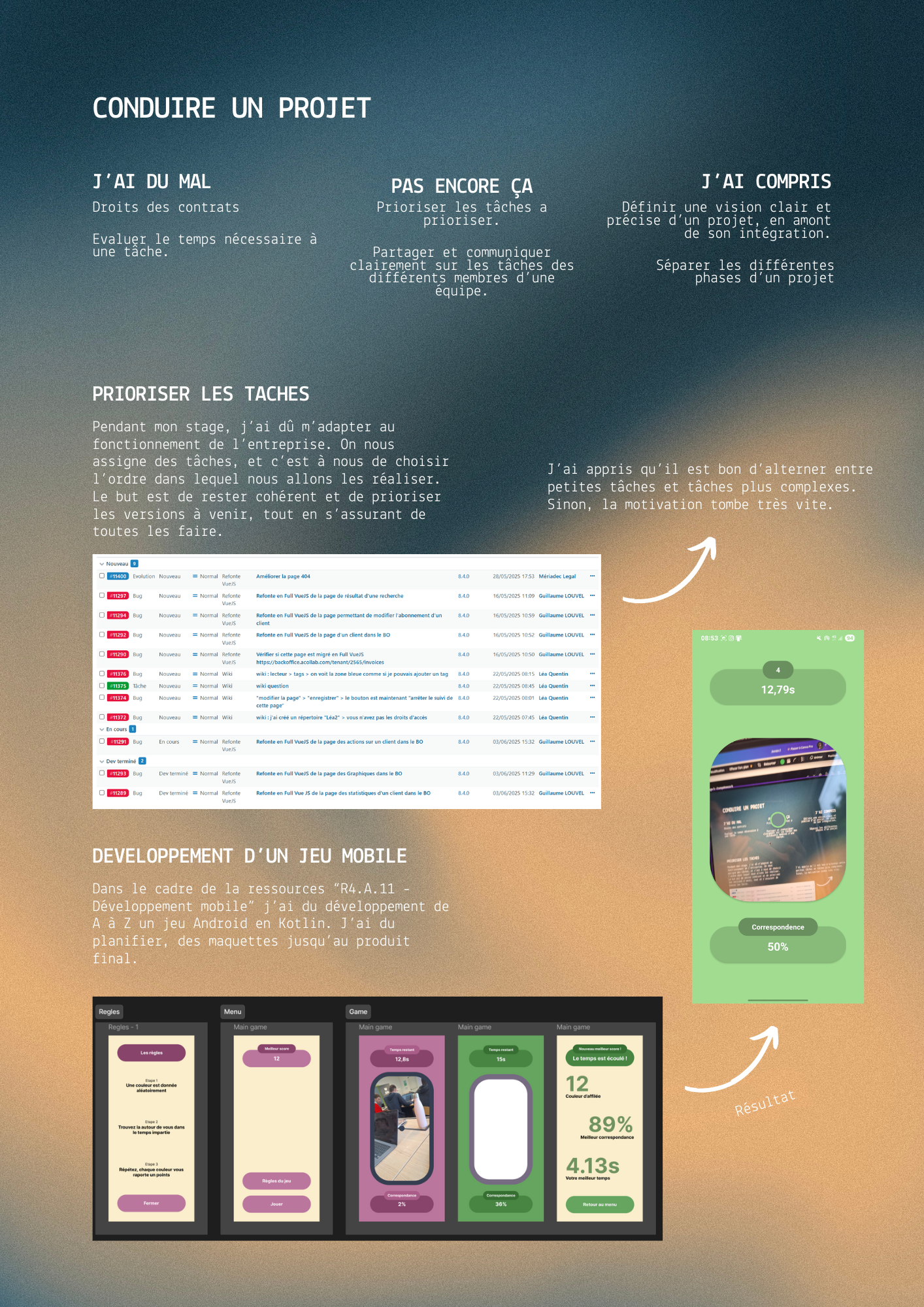 Infographe de la compétence 5